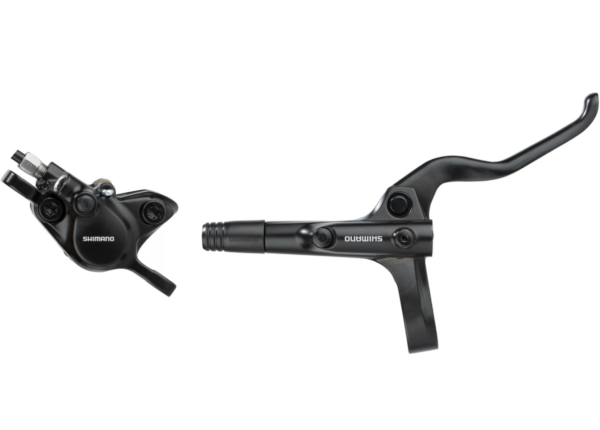 SHIMANO Coppia freni a disco MT200 nero anteriore + posteriore - TB Bike Shop - Dettaglio