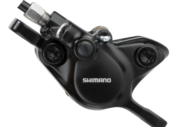 SHIMANO Coppia freni a disco MT200 nero anteriore + posteriore - TB Bike Shop - Dettaglio 2