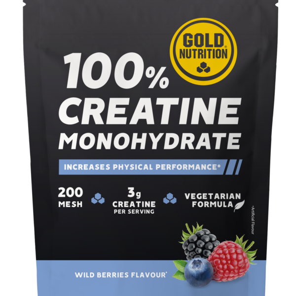 Gold Nutrition 100% CREATINA MONOIDRATO Frutti di bosco