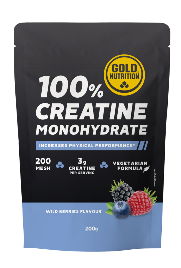Gold Nutrition 100% CREATINA MONOIDRATO Frutti di bosco