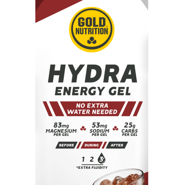 Gold Nutrition HYDRA ENERGY GEL Cola