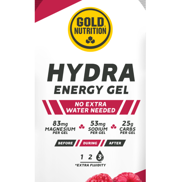 Gold Nutrition HYDRA ENERGY GEL Lampone