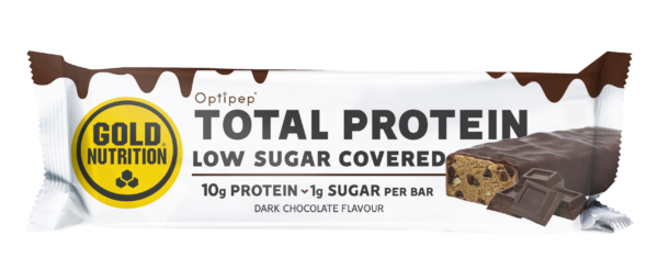 Gold Nutrition low sugar covered TOTAL PROTEIN Cioccolato fondente