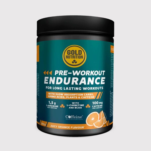 Gold Nutrition PRE-WORKOUT ENDURANCE Arancia